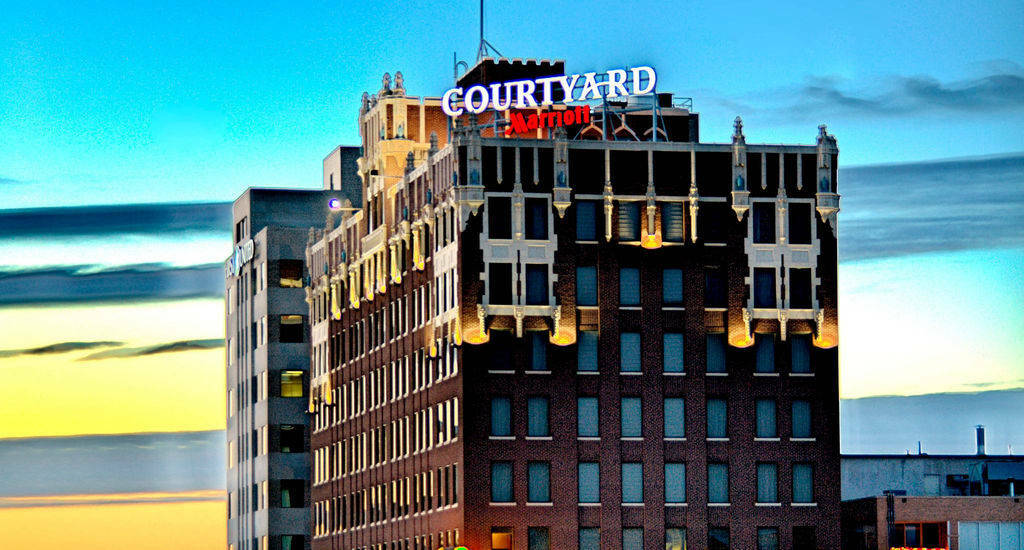 Hotel Courtyard By Marriott Amarillo Downtown Esterno foto